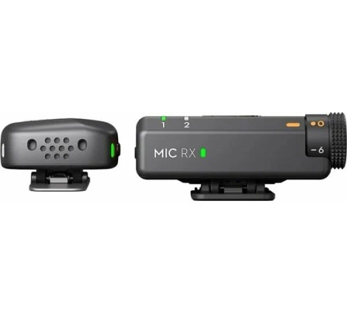 Беспроводной микрофон DJI Mic mini (2 TX + 1 RX+Charging Case), черный