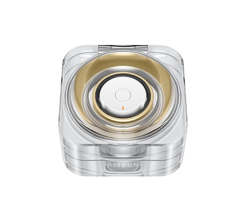 Умное кольцо Samsung Galaxy Ring Titanium Gold, золотой, размер 7 (SM-Q507)