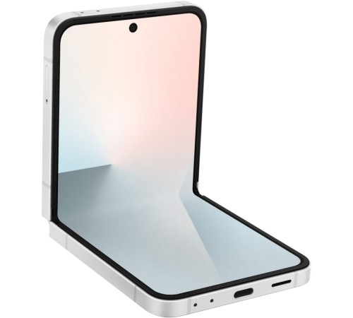 Смартфон Samsung Galaxy Z Flip7 FE 8/128 ГБ, Dual: nano SIM + eSIM, белый