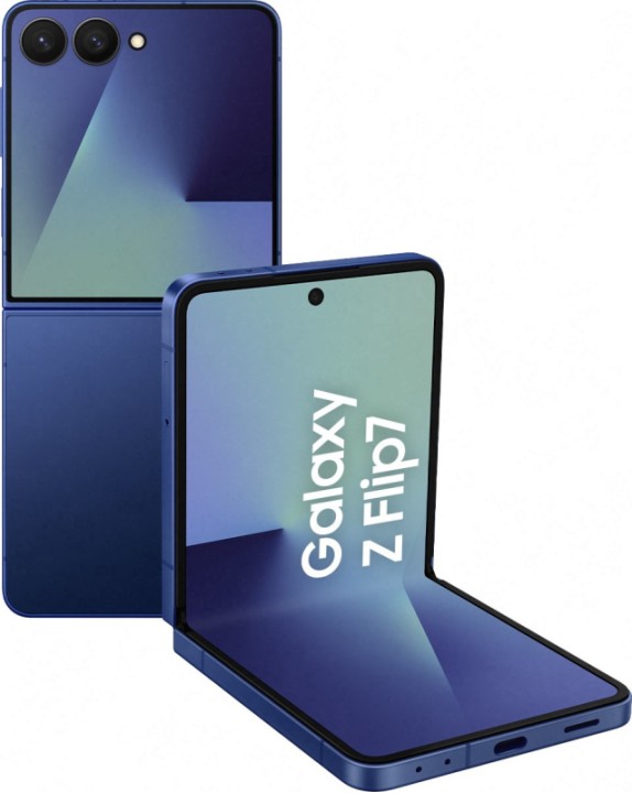 Смартфон Samsung Galaxy Z Flip7 12/256 ГБ, Dual: nano SIM + eSIM, синий
