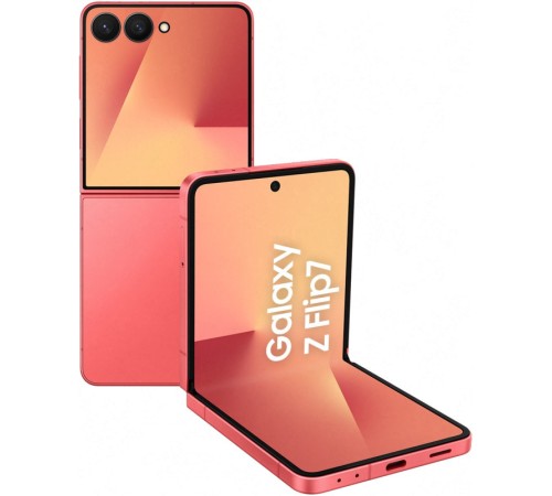 Смартфон Samsung Galaxy Z Flip7 12/512 ГБ, Dual: nano SIM + eSIM, коралловый