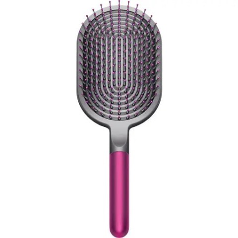 Расческа Dyson Paddle Brush (Fuchsia/Nickel), фуксия/никель
