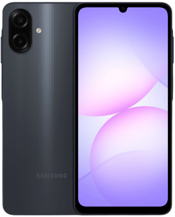 Смартфон Samsung Galaxy A07 6/128 ГБ Черный