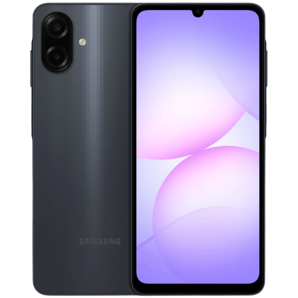 Смартфон Samsung Galaxy A07 4/64 ГБ Черный