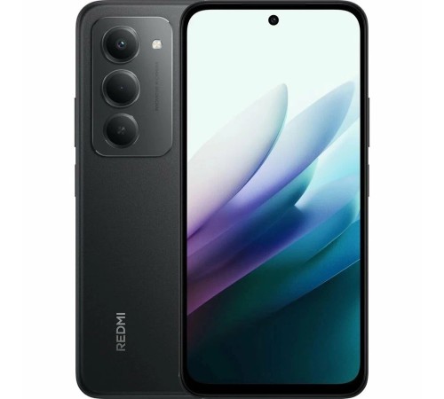 Смартфон Xiaomi Redmi 15 6/128 ГБ, 5G, NFC, Dual nano SIM, Midnight Black, черный