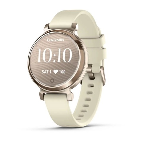 Умные часы Garmin Lily 2 Cream Gold with Coconut Silicone Band, золотой бежевый (010-02839-00)