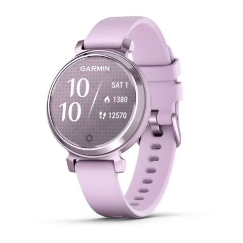 Умные часы Garmin Lily 2 Lilac Case With Lilac Silicone Band (Metallic Lilac), фиолетовый (010-02839-01)