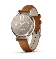 Умные часы Garmin Lily 2 Classic Cream Gold with Tan Leather Band (010-02839-02)