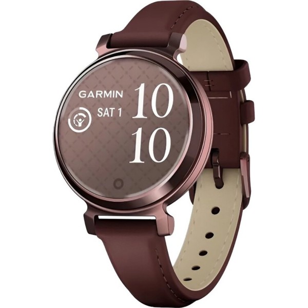 Умные часы Garmin Lily 2 Classic Dark Bronze Case with Mulberry Leather Band (010-02839-03)