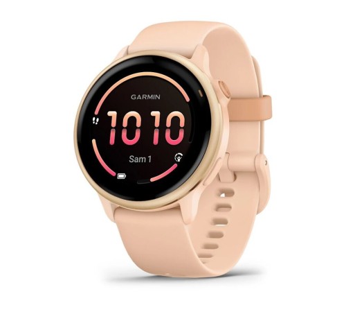 Умные часы Garmin Vivoactive 6, розовый (010-02985-03)