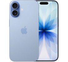 Cмартфон Apple iPhone 17 256ГБ, Dual: eSIM + eSIM, Mist Blue