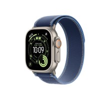 Умные часы Apple Watch Ultra 3 (2025) GPS + Cellular, 49 мм, Natural Titanium Case with Blue/Bright Blue Trail Loop, S/M