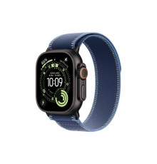 Умные часы Apple Watch Ultra 3 (2025) GPS + Cellular, 49 мм, Black Titanium Case with Blue/Bright Blue Trail Loop, M/L