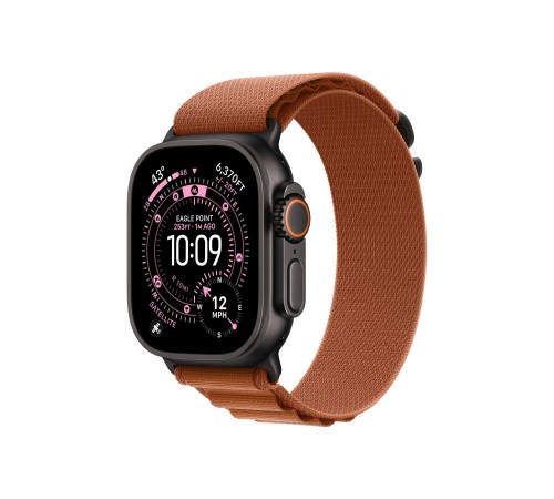 Умные часы Apple Watch Ultra 3 (2025) GPS + Cellular, 49 мм, Black Titanium Case with Terra Cotta Alpine Loop S