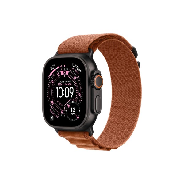 Умные часы Apple Watch Ultra 3 (2025) GPS + Cellular, 49 мм, Black Titanium Case with Terra Cotta Alpine Loop S