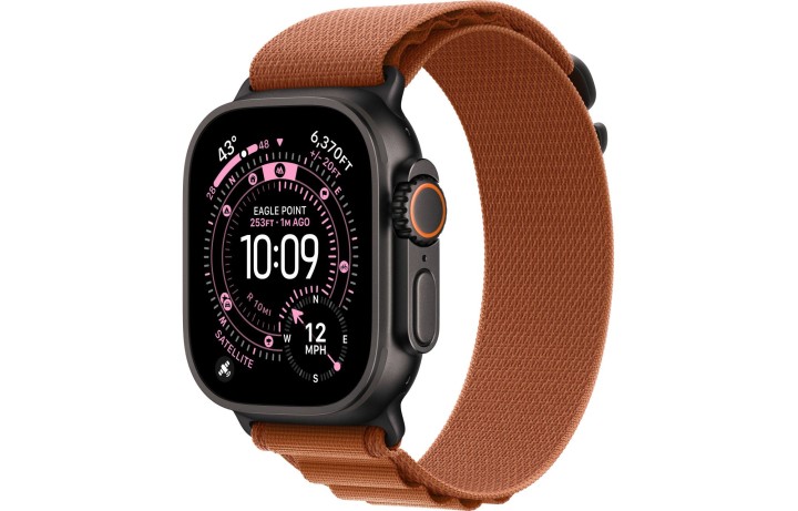 Умные часы Apple Watch Ultra 3 (2025) GPS + Cellular, 49 мм, Black Titanium Case with Terra Cotta Alpine Loop S