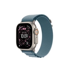 Умные часы Apple Watch Ultra 3 (2025) GPS + Cellular, 49 мм, Natural Titanium Case with Light Blue Alpine Loop S
