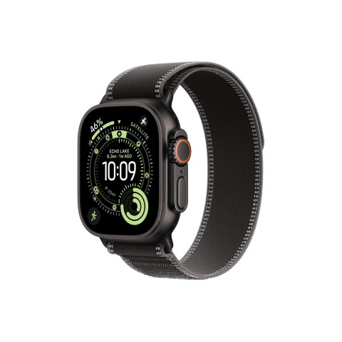 Умные часы Apple Watch Ultra 3 (2025) GPS + Cellular, 49 мм, Black Titanium Case with Black/Charcoal Trail Loop, M/L