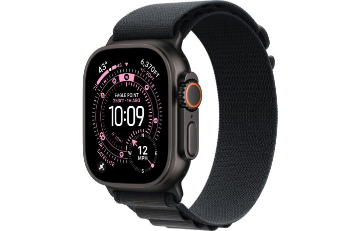Умные часы Apple Watch Ultra 3 (2025) GPS + Cellular, 49 мм, Black Titanium Case with Black Alpine Loop, M