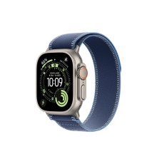 Умные часы Apple Watch Ultra 3 (2025) GPS + Cellular, 49 мм, Natural Titanium Case with Blue/Bright Blue Trail Loop, M/L