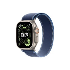 Умные часы Apple Watch Ultra 3 (2025) GPS + Cellular, 49 мм, Natural Titanium Case with Blue/Bright Blue Trail Loop, M/L Умные часы Apple Watch Ultra 3 (2025) GPS + Cellular, 49 мм, Natural Titanium Case with Blue/Bright Blue Trail Loop, M/L