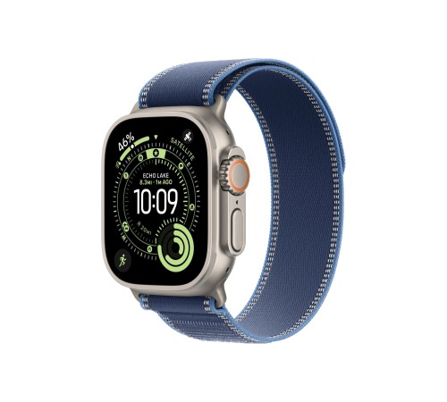 Умные часы Apple Watch Ultra 3 (2025) GPS + Cellular, 49 мм, Natural Titanium Case with Blue/Bright Blue Trail Loop, M/L