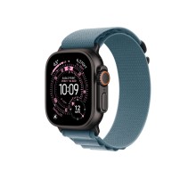 Умные часы Apple Watch Ultra 3 (2025) GPS + Cellular, 49 мм, Black Titanium Case with Light Blue Alpine Loop S