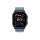 Умные часы Apple Watch Ultra 3 (2025) GPS + Cellular, 49 мм, Black Titanium Case with Light Blue Alpine Loop S