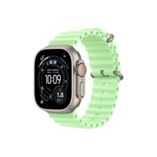 Умные часы Apple Watch Ultra 3 (2025) GPS + Cellular, 49 мм, Natural Titanium Case with Neon Green Ocean Band Умные часы Apple Watch Ultra 3 (2025) GPS + Cellular, 49 мм, Natural Titanium Case with Neon Green Ocean Band