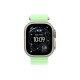 Умные часы Apple Watch Ultra 3 (2025) GPS + Cellular, 49 мм, Natural Titanium Case with Neon Green Ocean Band