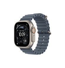 Умные часы Apple Watch Ultra 3 (2025) GPS + Cellular, 49 мм, Natural Titanium Case with Anchor Blue Ocean Band