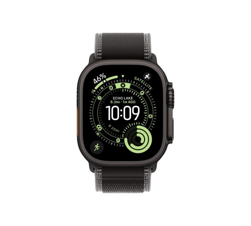 Умные часы Apple Watch Ultra 3 (2025) GPS + Cellular, 49 мм, Black Titanium Case with Black/Charcoal Trail Loop, S/M