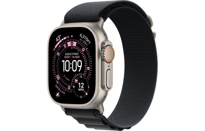 Умные часы Apple Watch Ultra 3 (2025) GPS + Cellular, 49 мм, Natural Titanium Case with Black Alpine Loop M
