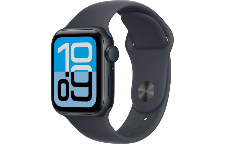 Умные часы Apple Watch SE 3 (2025) GPS + Cellular 44mm Midnight Aluminum Case with Midnight Sport Band M/L