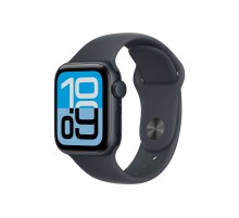 Умные часы Apple Watch SE 3 (2025) 44mm Midnight Aluminum Case with Midnight Sport Band S/M