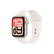 Умные часы Apple Watch SE 3 (2025) 40mm Starlight Aluminum Case with Light Blush Sport Band M/L Умные часы Apple Watch SE 3 (2025) 40mm Starlight Aluminum Case with Light Blush Sport Band M/L