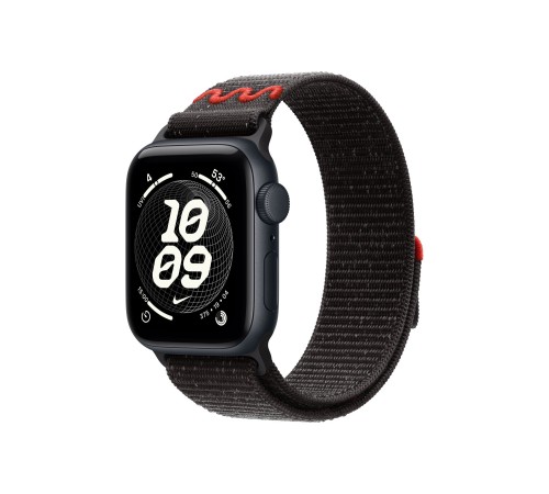 Умные часы Apple Watch SE 3 (2025) 40mm Midnight Aluminum Case with Midnight Black Nike Sport Loop