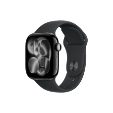 Apple Watch S11 42mm Jet Black Aluminum Case with Black Sport Band S/M Apple Watch S11 42mm Jet Black Aluminum Case with Black Sport Band S/M