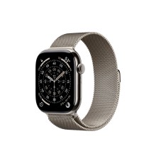 Apple Watch S11 42mm GPS + Cellular, Natural Titanium Case with Natural Milanese Loop