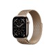 Apple Watch S11 42mm GPS + Cellular, Gold Titanium Case with Gold Milanese Loop