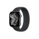 Apple Watch S11 42mm Jet Black Aluminum Case with Black Solo Loop Size 5