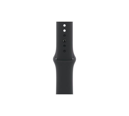 Apple Watch S11 GPS + Cellular 42mm Jet Black Aluminum Case with Black Sport Band S/M