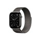 Apple Watch S11 46mm GPS + Cellular, 46mm Slate Titanium Case with Slate Milanese Loop S/M