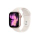 Apple Watch S11 42mm Rose Gold Aluminum Case with Starlight Sport Band S/M