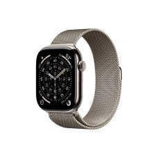 Apple Watch S11 46mm GPS + Cellular, Natural Titanium Case with Natural Milanese Loop S/M Apple Watch S11 46mm GPS + Cellular, Natural Titanium Case with Natural Milanese Loop S/M