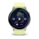 Умные часы Garmin Venu 4 45mm Silver Bezel With Citron Silicone Band 010-03014-02