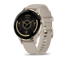 Умные часы Garmin Venu 3S Soft Gold French Gray 010-02785-02