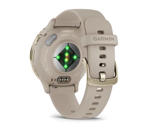 Умные часы Garmin Venu 3S Soft Gold French Gray 010-02785-02
