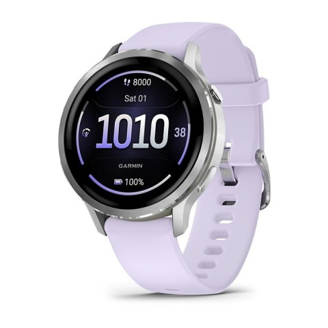 Умные часы Garmin Venu 4 41mm Silver Purple 010-03013-01