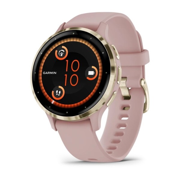 Умные часы Garmin Venu 3S Soft Gold Dust Rose 010-02785-03